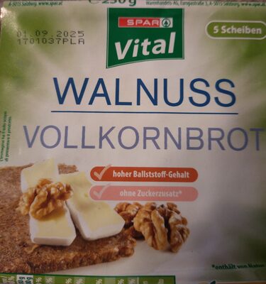 Walnuss Vollkornbrot