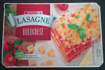 Lasagne Bolonese front packaging
