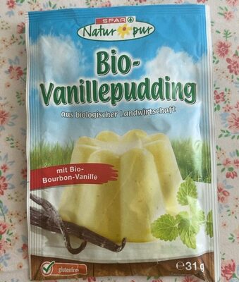 Bio-Vanillepudding front packaging
