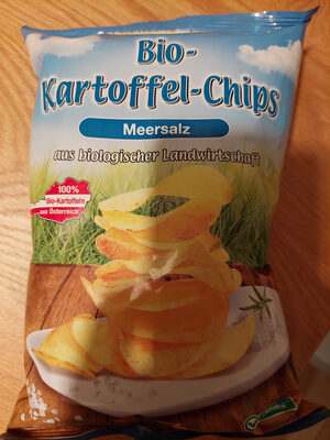 Bio-Kartoffel-Chips Meersalz front packaging