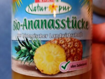 Bio-Ananasstücke