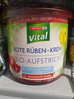 rote Rüben Kren Aufstrich
