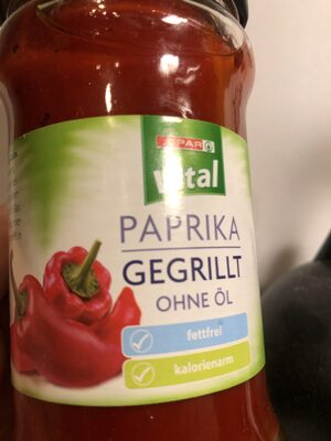 Paprika gegrillt