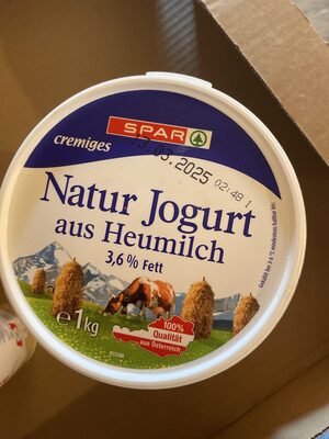 Naturjoghurt aus Heumilch 3,6%