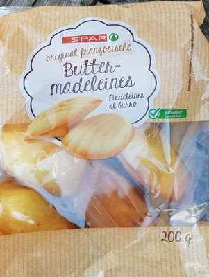 Madeleines front packaging