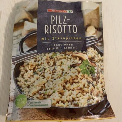 Pilzrisotto front packaging