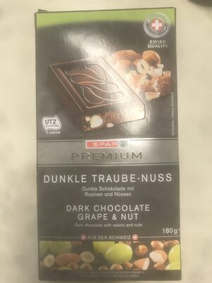 Spar PREMIUM - Dunkle Traube-Nuss front packaging