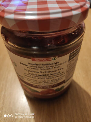 Preiselbeer Konfitüre Extra
