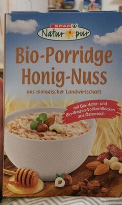 Bio-Porridge Honig-Nuss