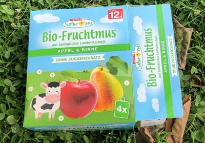 Bio Fruchtmus Apfel &Birne