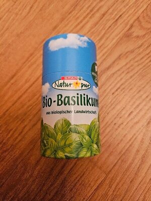 Bio-Basilikum front packaging