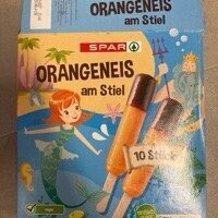 Orangeneis Am Stiel