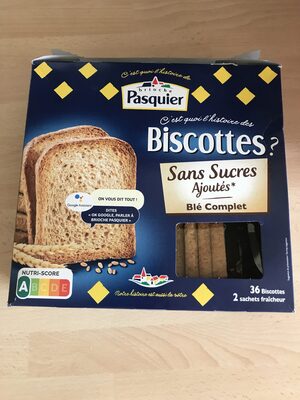 Biscottes sans sucre