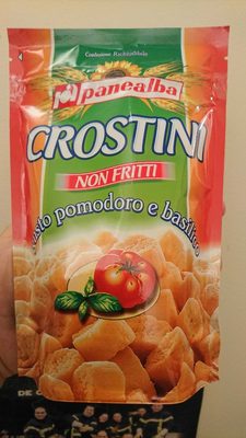 Crostini pomodoro e basilico 