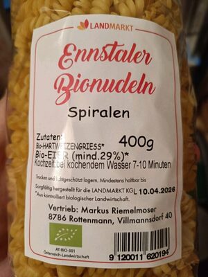 Ennstaler Bionudeln