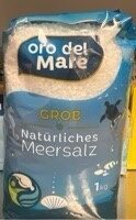 natürliches Meersalz grob