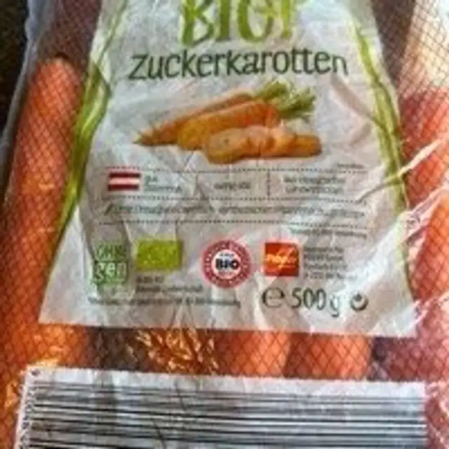 Zuckerkarotten front packaging