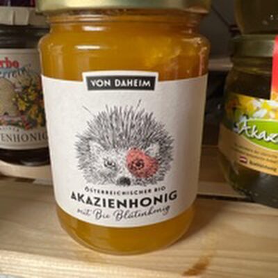 Österreichischer Akazienhonig front packaging