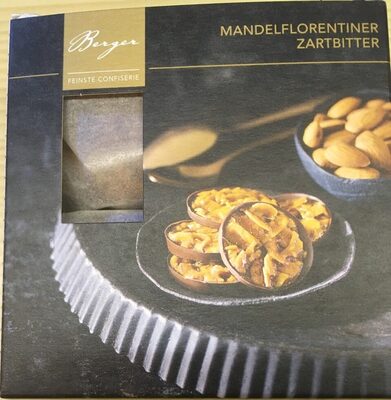 Mandelflorentiner zartbitter