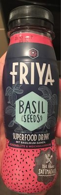 Basil Seeds Superfood Drink, Mit Basilikum Samen