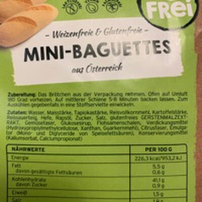 Mini Baguettes