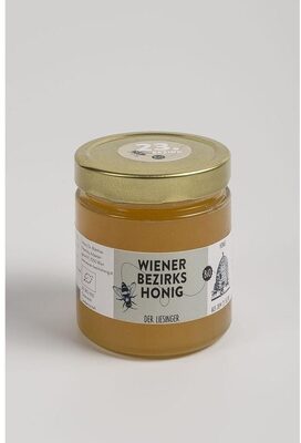 Blütenhonig Wien 23. Bezirk Der Liesinger 480g von front packaging