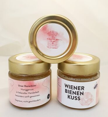 Wiener Bienenkuss 120g gepresster Blütenhonig von