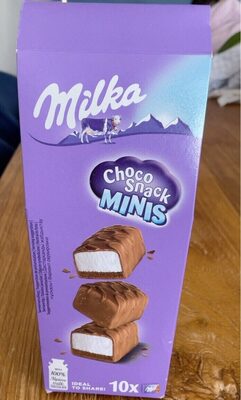 Choco snacks minis front packaging