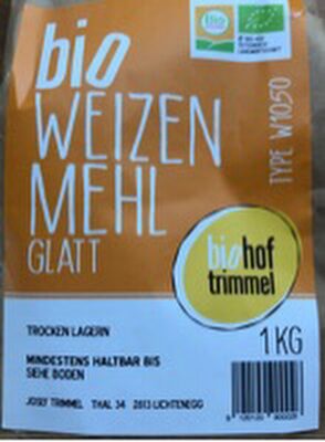 BIO Weizenmehl glatt