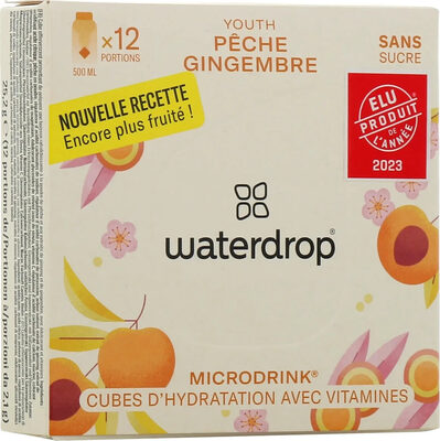 Waterdrop Microdrink Youth Pêche Gingembre