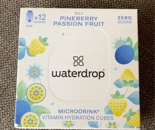Microdrink pineberry passion fruit front packaging