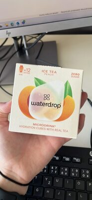 ICE TEA PEACH MICRODRINK HYDRATION CUBES WITH REAL TEA