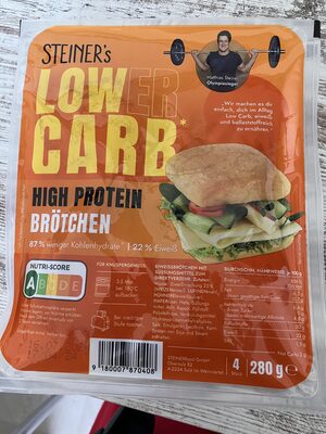 LOWER CARB HIGH PROTEIN BRÖTCHEN