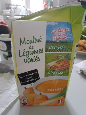 Mouliné de légumes varies