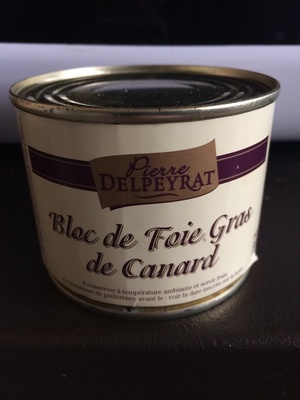 Bloc de foie gras de canard