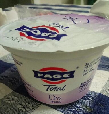 Yogurt griego 0% front packaging