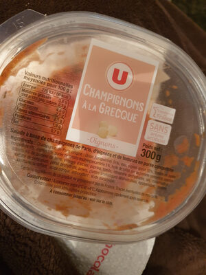champignon à la grecque
