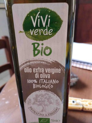 Olio extra vergine di oliva front packaging