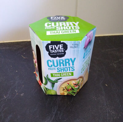 Thai Green Curry Paste Shots