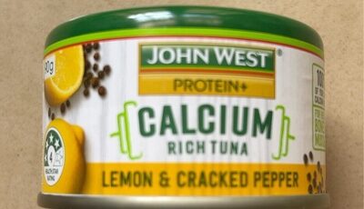 Lemon cracked pepper calcium rich tuns