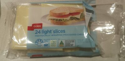 Light slices cheese