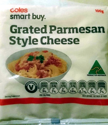 Grated Parmesan Style Cheese