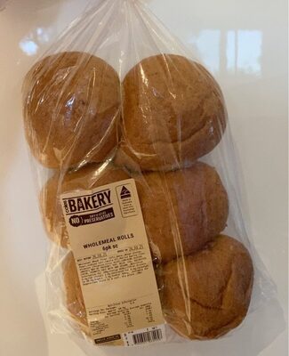 Wholemeal rolls