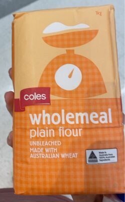 Whole meal plain flour