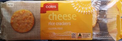 Cheese Rice Crackers