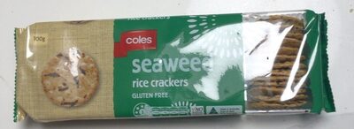 Seaweed rice crackers