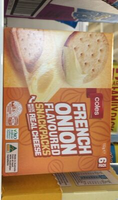French Onion Flavoured Snacks Packs Made With Real Cheese