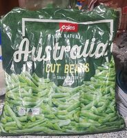 Australia cut beans snap frozen
