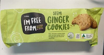 Stem Ginger cookies