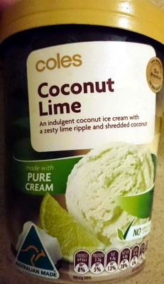 Coconut Lime Ice Cream